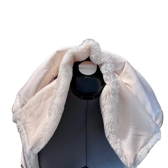 Jessica Simpson Faux Fur Collar Jacket - Picture 9 of 16